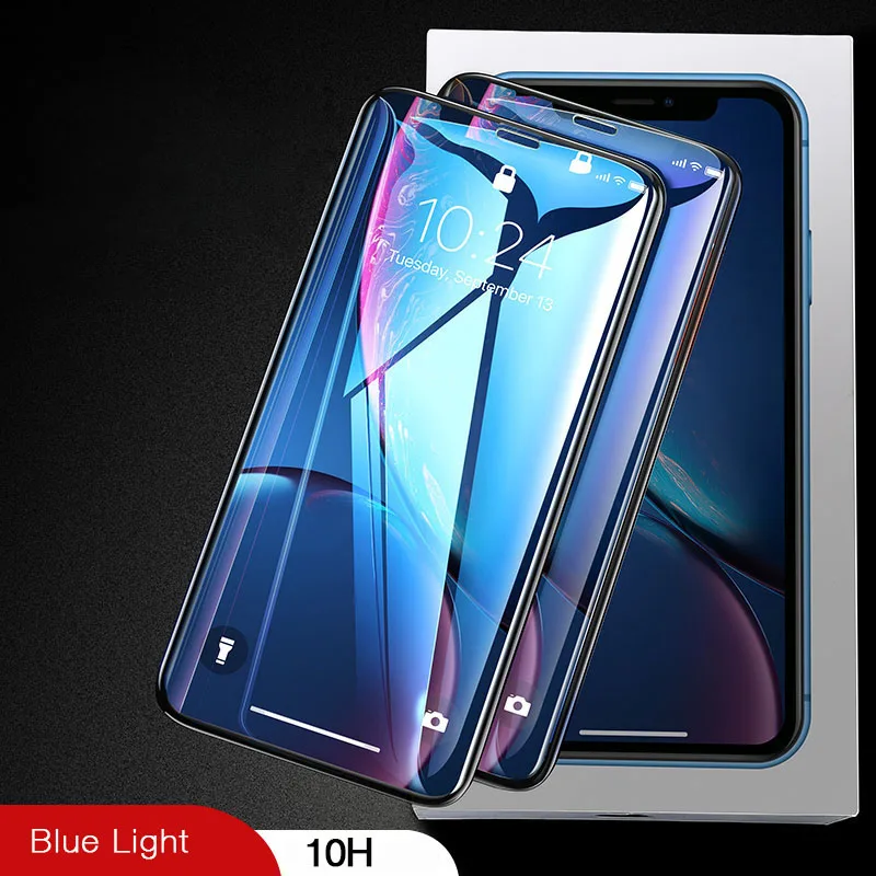 10H Защитное стекло для iPhone X Xs XR XsMax на iphone R XS MAX Защитная пленка экрана защита