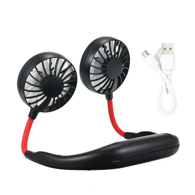 IEOKE USB Portable Aroma Fan Hands-free Neck Hanging Charging Mini Sports 3 gears Usb Outdoor Air Conditioner | Бытовая техника