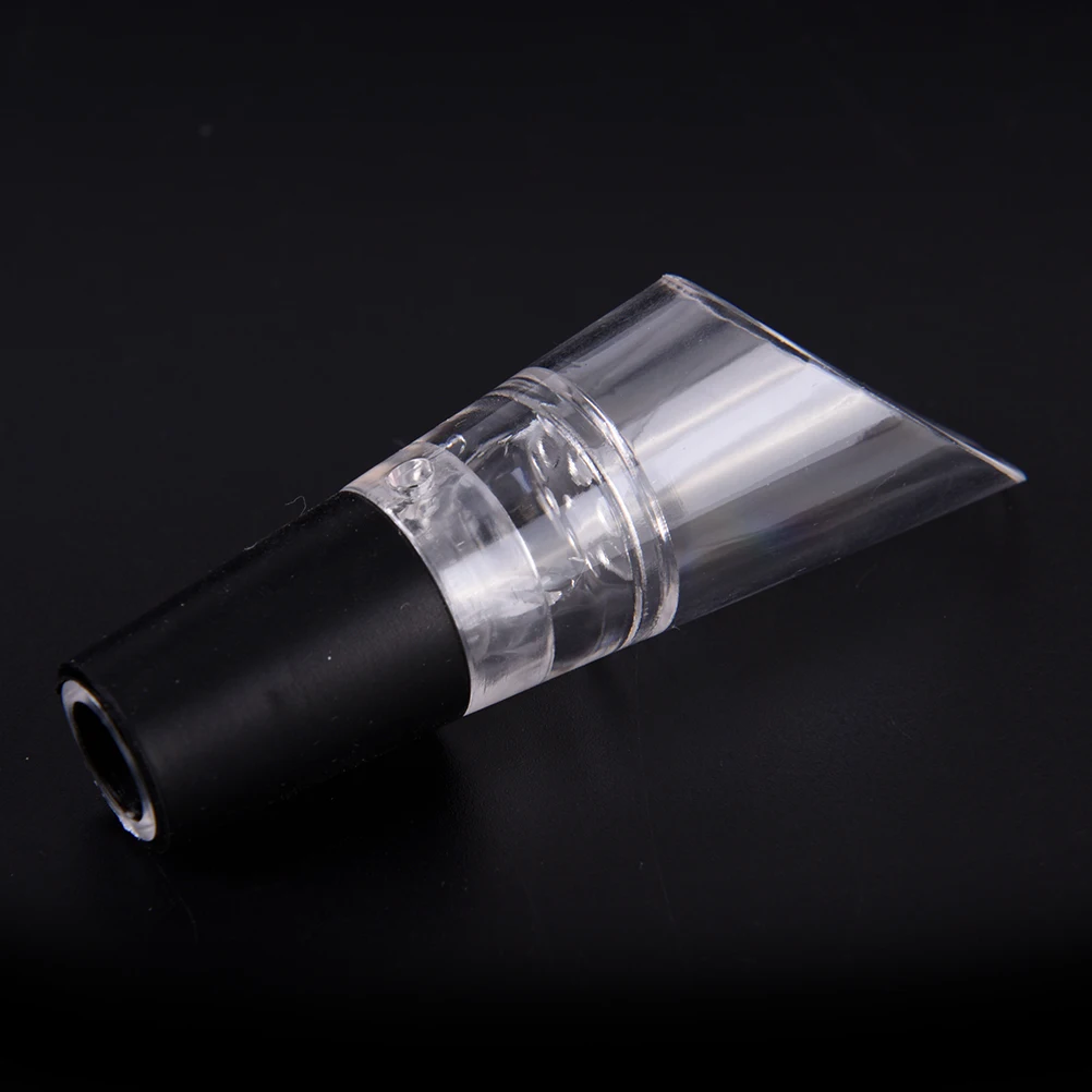 1PCS Bar Tools Red Wine Aerator Wine Pourer Pour Spout with Rubber