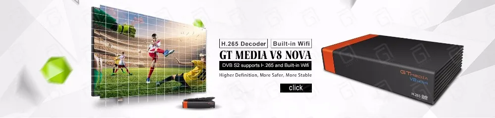 GT медиа V8 Nova спутниковый ресивер+ 1 год бесплатно CCCAM DVB-S2 декодер формата HD встроенный wifi для испанско-португальский Европы набор верхней коробки