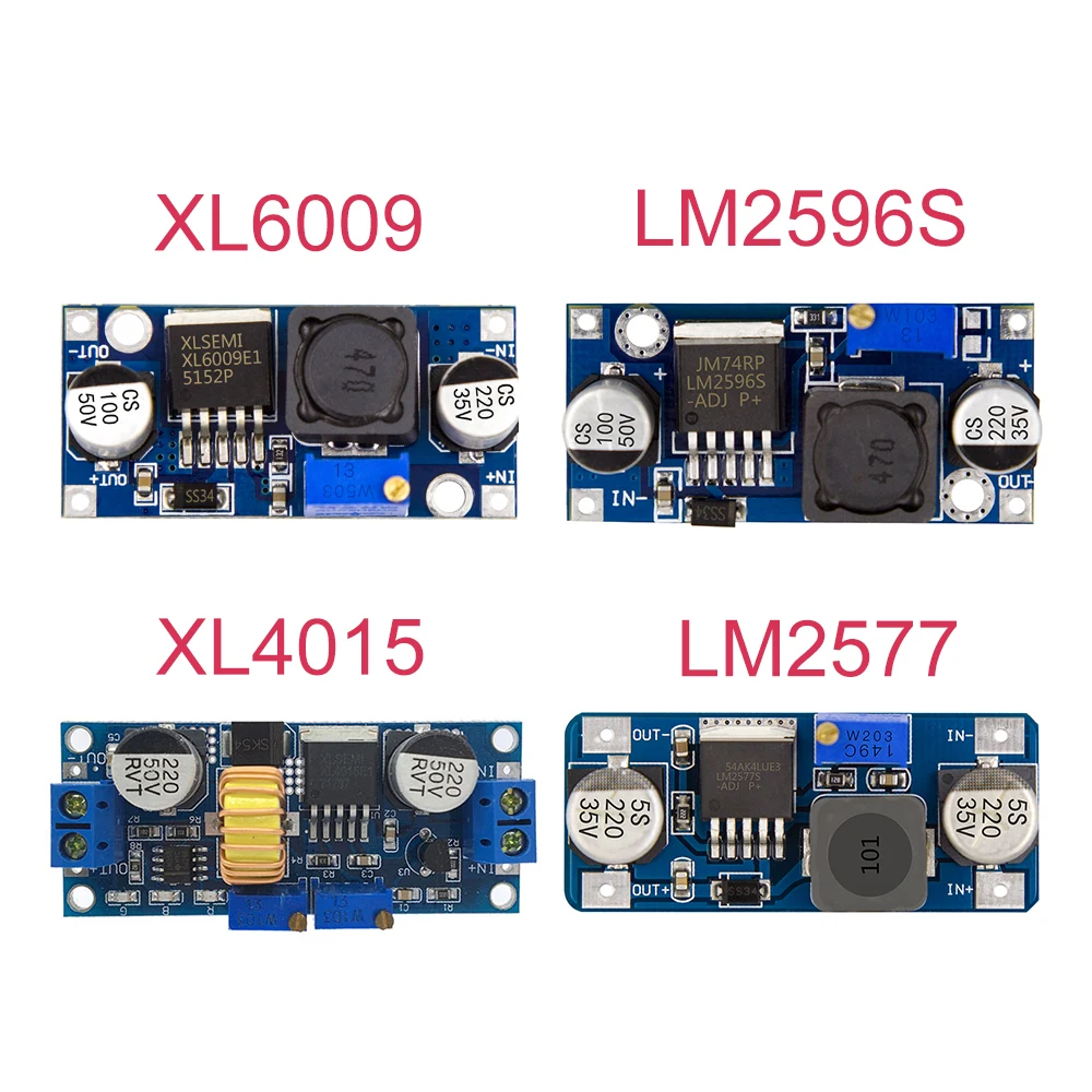 

Original XL4015 E1 5A DC to DC CC CV Lithium Battery Step down Charging Board Led Power Converter Lithium Charger Module