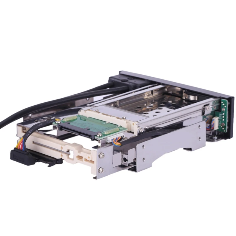 New Dual Bay 3.5inch+2.5 Inch Sata Iii Hard Drive Hdd Ssd Tray Caddy Internal Mobile Rack Enclosure with Usb 3.0 Port Hot Swap