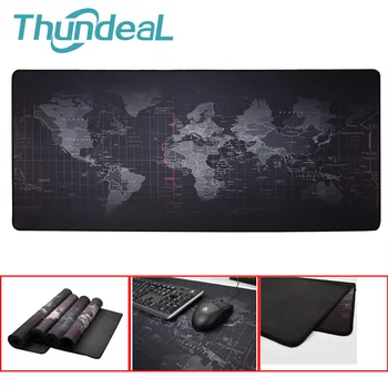 

Large Gaming Mouse Pad Gamer World Map Mousepad Anti-slip Mause Pad Office Desk Mat Big Computer Mouse Mat Game Keyboard Pad