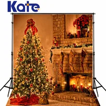 Kate Christmas Backgrounds Photography Warmth Indoor Photo Backdrops Christmas Trees Camera Fotografica For Photo Studio