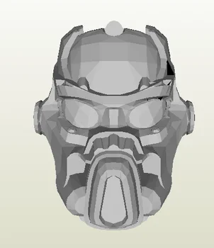 

Radiation 3 Enclave Power Helmet 1:1 Wearable --3D Paper Model