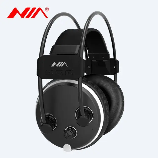 Оригинальные стереонаушники NIA S1000 Bluetooth беспроводные стерео складные спортивные
