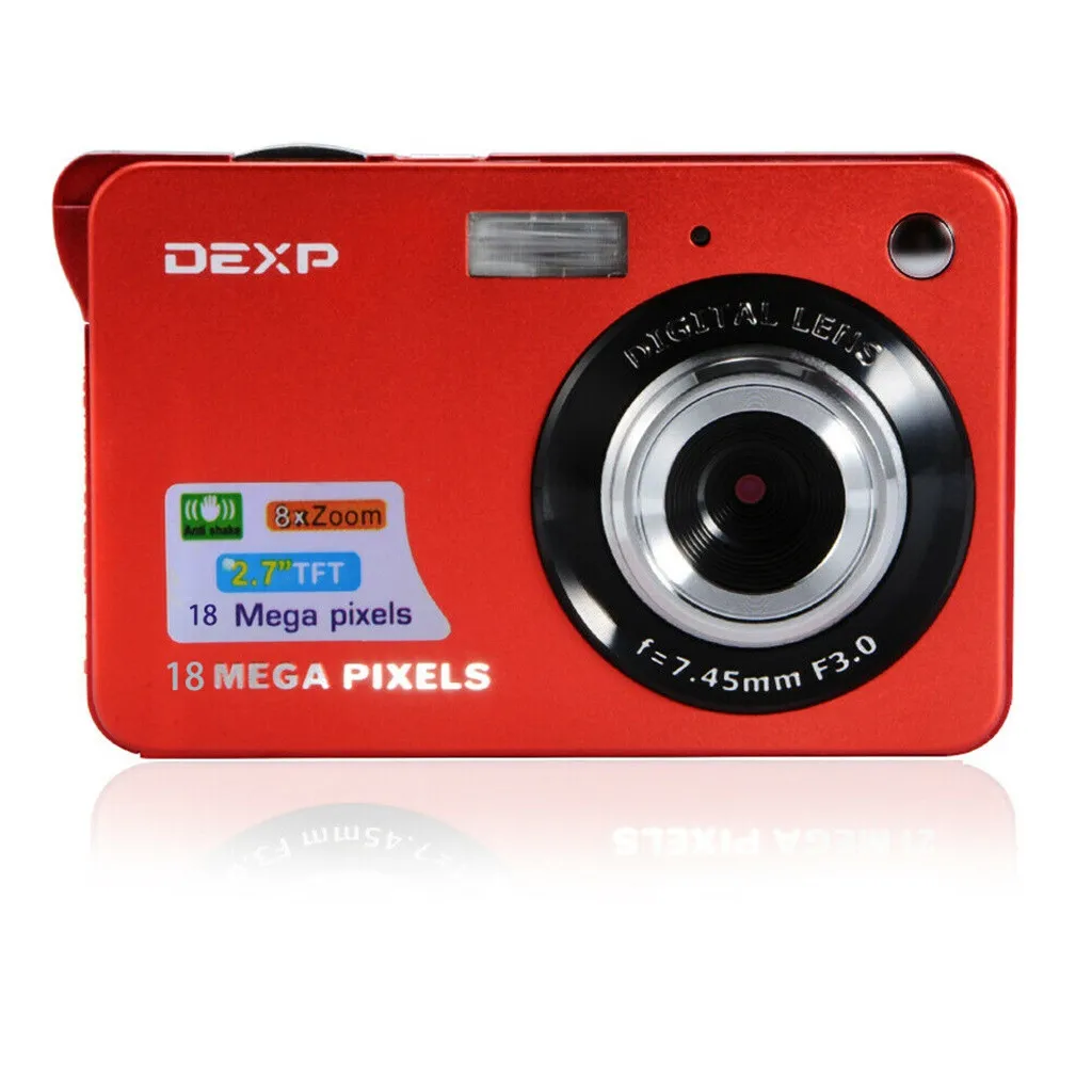 Мини Цифровая видеокамера 8x 5 мегапиксельная COMS HD разрешение 18MP 720P