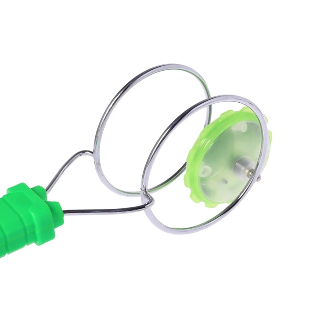 HBB Magnetic Gyro Wheel Magic Spinning LED Colorful Light Gyro YoYo Toys Kids Birthday Gifts Children Classic Toy 6