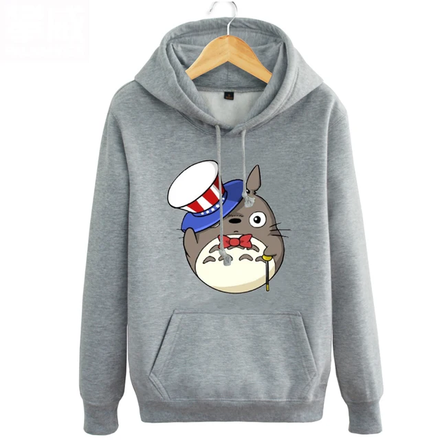 Anime! Tonari no Totoro My Neighbor Totoro Cosplay Hoodie Autumn Winter