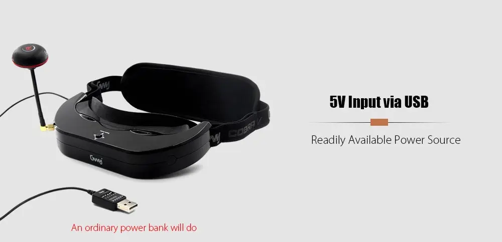 Gwy Cobra V FPV Goggles