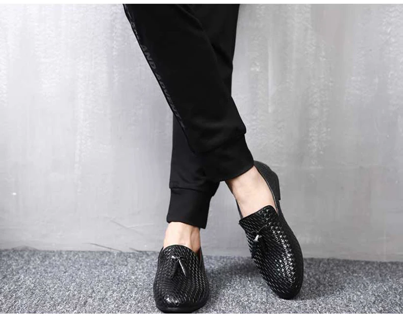 Men's Casual Shoe Mens Shoes Casual Pu Leather Mens Shoes Casual Luxury Men Loafers Moccasins Men Loafers Leather Casuals        (3)