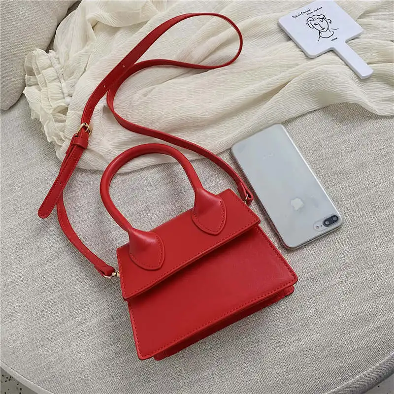 Skup YASICAIDI moda regulowany pasek na ramię torebki jednolity kolor PU skórzana kieszeń na telefon komórkowy kobiety Crossbody torba sac główna femme