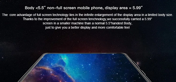 ALLCALL MIX2 6GB RAM 64GB ROM Helio P23 MTK6763 2.0GHz Octa Core 5.99 Inch 2.5D FHD+ Full Screen Android 7.1 4G LTE Smartphone