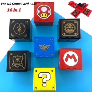 

For Nintendo Switch Accessories Portable Game Cards Case Shockproof Hard Shell Storage Box For Nintendo Switch NS Games 16in1