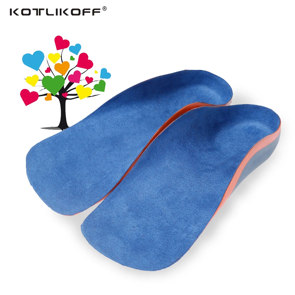 

Children Kids Eva Orthopedic Insole Flat Feet Arch Support Foot Valgus Inside and outside characters Corrective Insoles Children