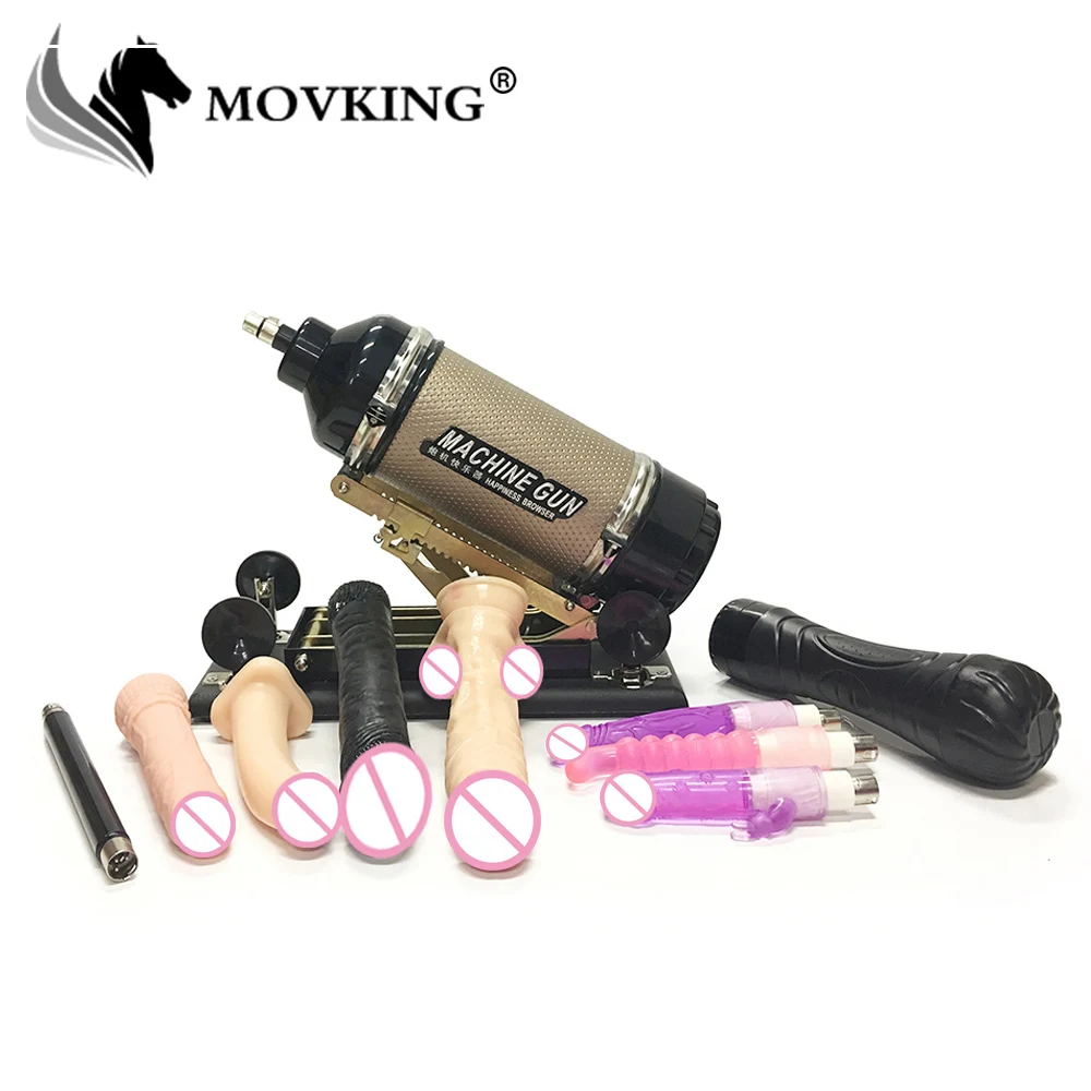 MOVKING Cannon секс машина с большим фаллоимитатором шарик и черный Мужской