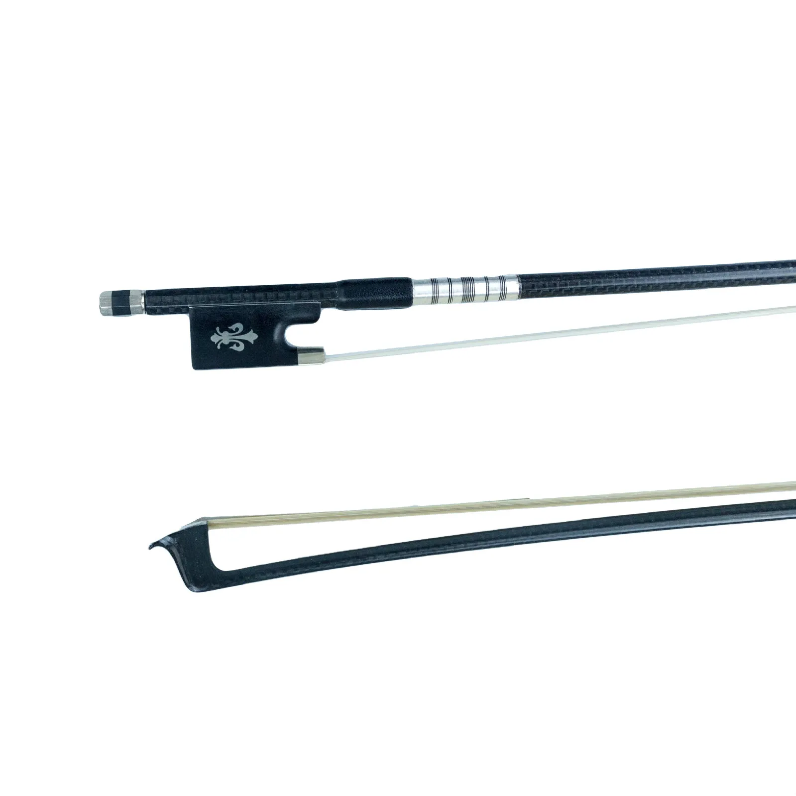 Violin Bow 4/4 Size Carbon Fiber Bow W/Ebony Frog High Quality