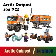 Compatível com lego city kits Modelo de construção BELA 10440 Posto Avançado Do Ártico Policiais Da Cidade 60035 blocos 3D Educacionais brinquedos hobbies