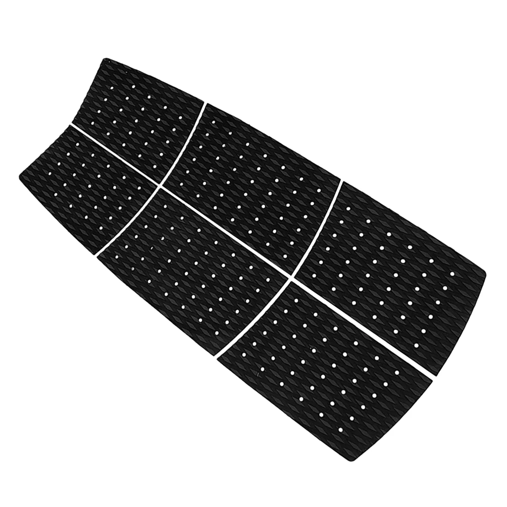 6 Pieces Non Slip SUP Surfing Surfboard Boat Yacht Front Foot Traction Pad Deck Grip DIY Water Sports Accessories