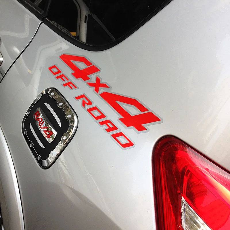 4X4 внедорожный Кроссовый стиль автомобиля наклейка для JEEP/HONDA CR-V/TOYOTA RAV4, светоотражающие наклейки и этикетки для стайлинга автомобилей