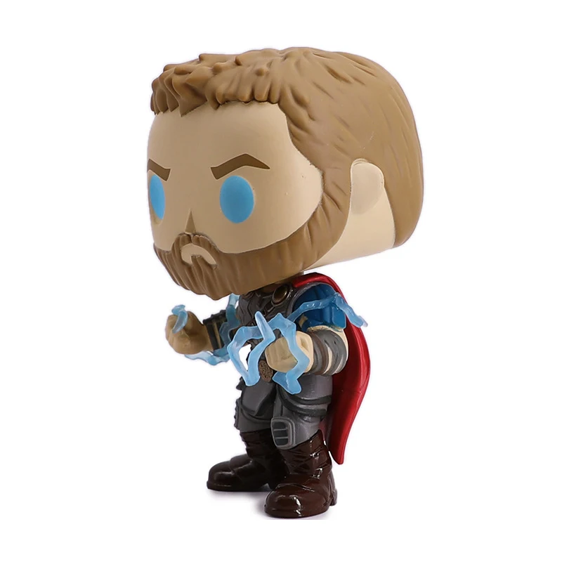 FUNKO POP Новое поступление персонаж Marvel Мстители Тор 335# виниловые фигурки Коллекция Модель игрушки для детей Рождественский подарок