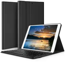 Para ipad pro 10.5 la caja Del Teclado, Ultra-delgado Soporte de Teclado Desmontable Bluetooth Cubierta de la Caja para el Cojín pro 10.5 Tablet Funda Caso