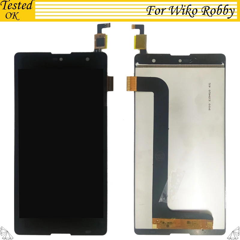 

100% Tested Working For Wiko S-Kool Wiko Robby LCD Display+Touch Screen Digitizer Assembly Replacement