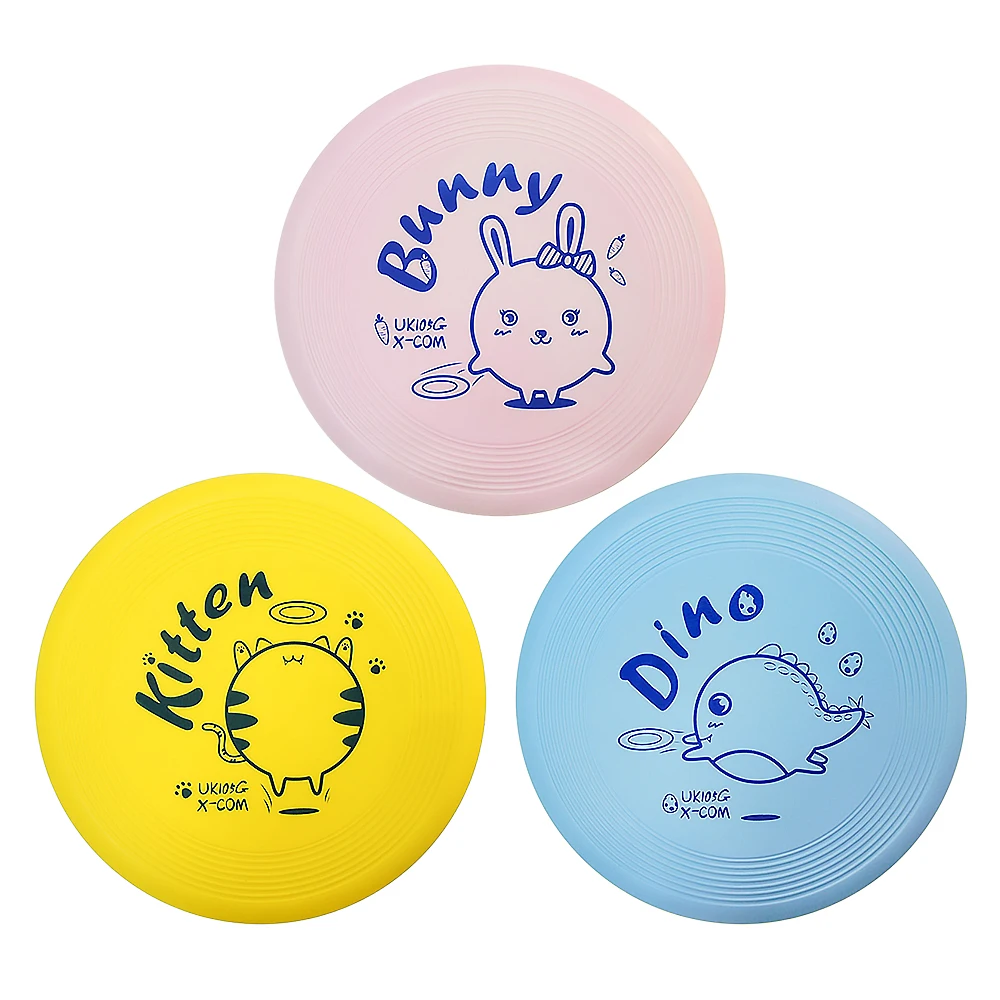 

LIXADA 9.4 Inch Flying Disc 105g Plastic Flying Discs Outdoor Play Toy Sport Disc for Kids Outdoor Sports Accessories