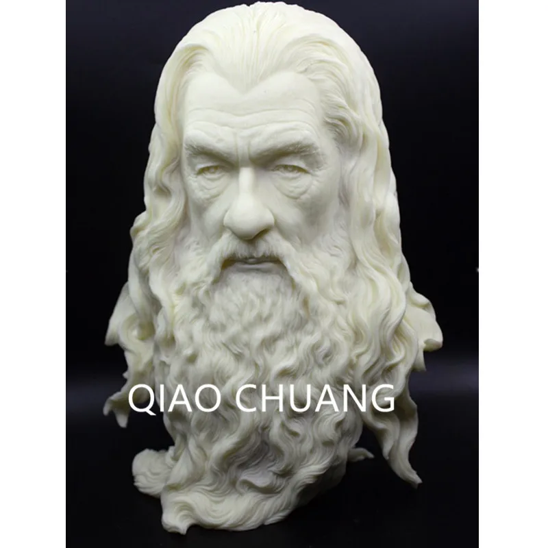 

Creative Statua Colore Anelli Hobbit La Gandalf Busto Craftwork PVC Action Figure Collection Model Toy G688