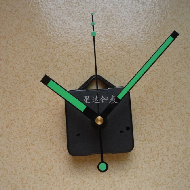 Беззвучные часы аксессуары для перемещения, DIY части часов, сканирование флуоресцентные часы иглы движения