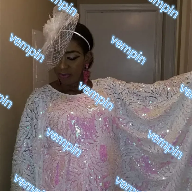 

2019 high quality african sequins lace fabric nigerian lace fabrics