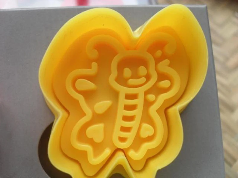 4 шт./компл. 3D резак для печенья Sugarcraft плунжерное печенье Форма лягушка пчела