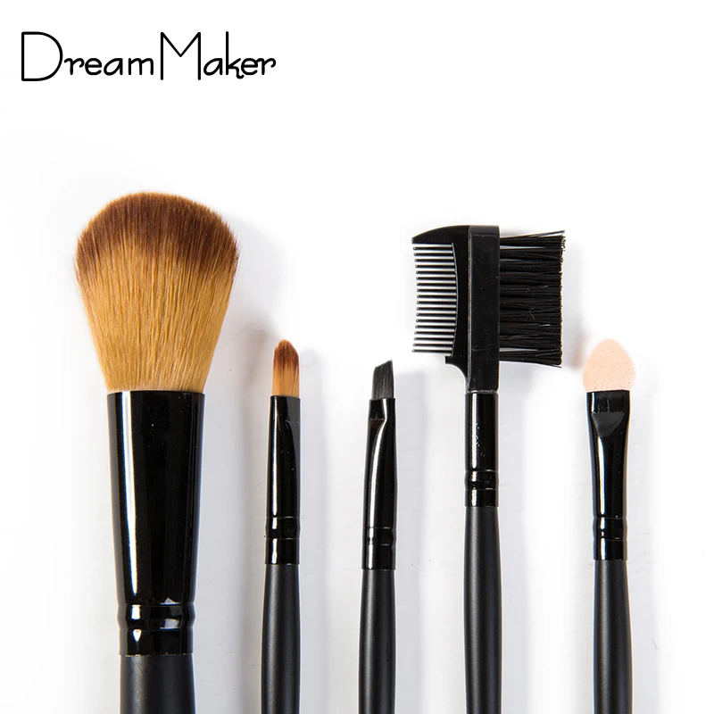 DreamMaker 5pcs Cosmetic professional makeup Brushes Set kit Make up