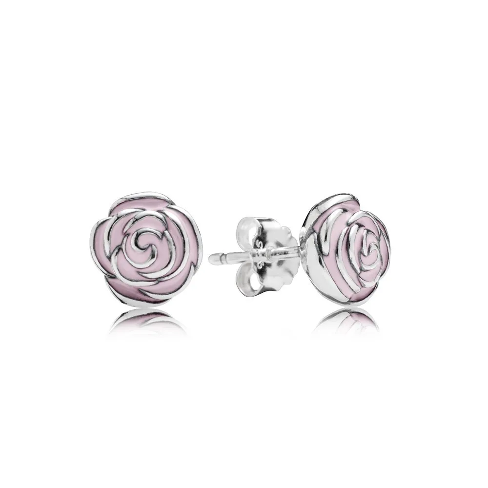 9 стилей 925 пробы серебряные серьги цветок сердце жемчужные серьги для женщин Свадебная вечеринка ювелирные изделия