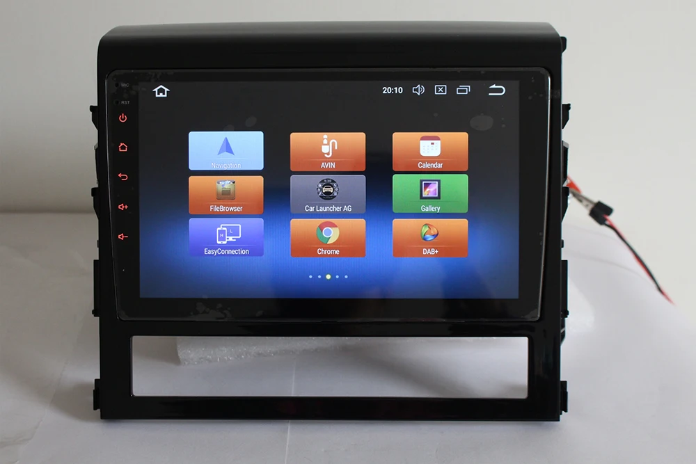 Perfect Lenvio 4GB RAM 32GB ROM Octa Core Android 8.0 Car DVD Radio GPS Navigation multimedia For Toyota Land Cruiser 200 2016 2017 2018 1