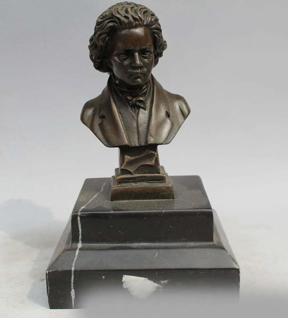 

7 "Western Art sculpture Bronze Marble Famous Musician Beethoven Statue