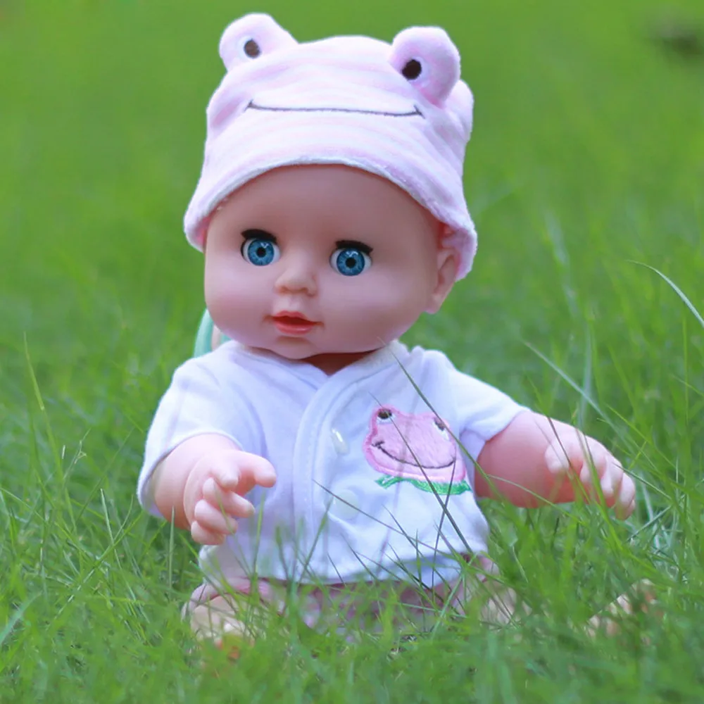 HIINST Reborn Baby Dolls глаза мигающие милые мягкие младенческие куклы для детей игрушки для мальчиков и девочек Подарки на день рождения Reborn Baby Doll Boy