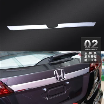 

For Honda HRV HR-V Vezel 2014 2015 2016 ABS Chrome External Rear Tailgate Door Trunk Lid Trim Cover Decorative Car Accessories