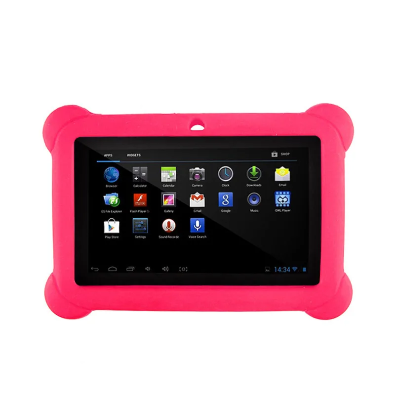 

Silicone Gel Protective Back Case Cover For 7 Inch Allwinner A33 A23 Android Tablet Q88 ipad pro 11 case IJS998