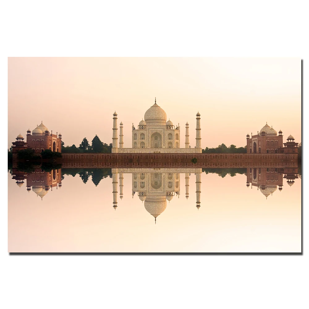 Taj Mahal индийский постер холст картина для домашнего декора настенные