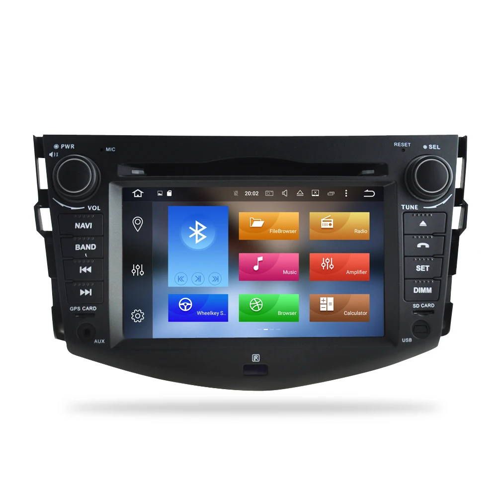 Android 8 0 Автомобильный DVD стерео Мультимедиа головного устройства для Toyota RAV4 2008 до