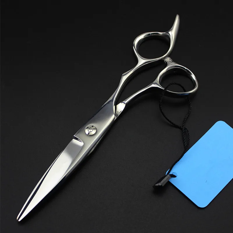 Высокое качество профессиональных Японии 440C стали 6 дюймов Willow ножницы для резки makas ножницы волос берберский Парикмахерские ножницы