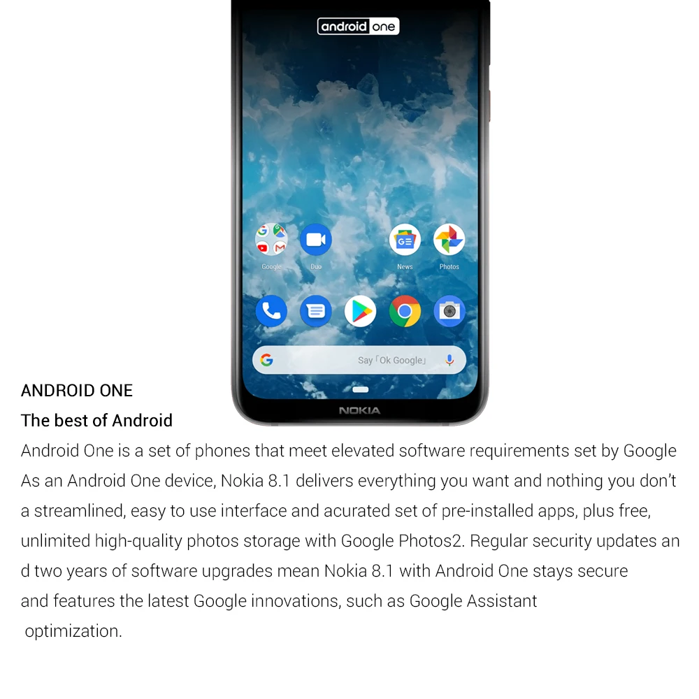Nokia 8 1 смартфон с восьмиядерным процессором Snapdragon 710 TA 1119 Android 9 0 ОЗУ 6 ГБ ПЗУ 128 20 МП