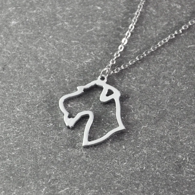 

Airedale Terrier necklace, Airedale Terrier pendant, animal necklace ,alloy dog necklace , pet memorial gift , dog pendant