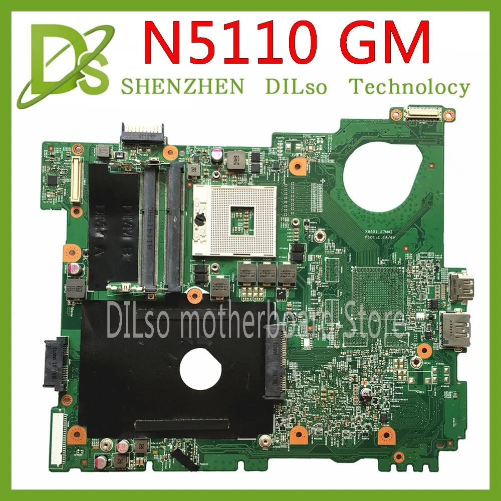 KEFU N5110 материнская плата для DELL inspiron 15R N5510 CN-0G8RW1 0G8RW1 G8RW1 HM67 DDR3 оригинальная тестовая материнская плата оригинальная работа