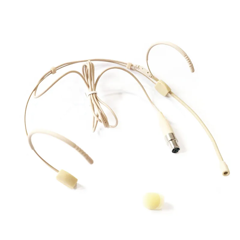 Free Shipping Omni-directional Wireless Head Headset Microphone Mics for Shure Radio System 4-Pin Lock XLR | Электроника