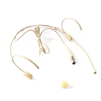 

Free Shipping Omni-directional Wireless Head Headset Microphone Mics for Shure Radio System 4-Pin Lock XLR