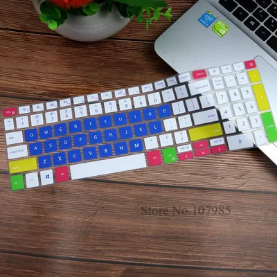 15 15,6 дюймов кремниевый ноутбук Защитная пленка для ноутбука Dell Inspiron 15 5584 5586 клавиатура обложка записной книжки i5584-7063SLV 7590 7591 - Цвет: Candyblue
