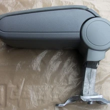 Применяется к 2002-2006 для Audi A4 S4 черные, бежевые кожаная консоль подлокотник