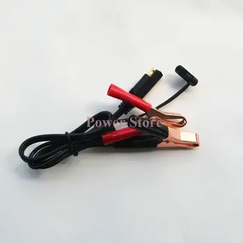 

10 pcs rose copper-plated alligator clips to SAE connector quick disconnect extention cable 2ft for motorcycle ATV boat battery